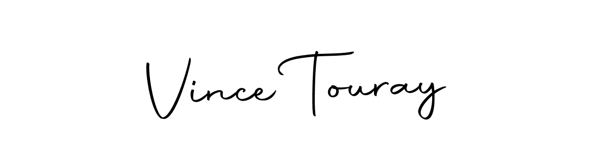 Here are the top 10 professional signature styles for the name Vince Touray. These are the best autograph styles you can use for your name. Vince Touray signature style 10 images and pictures png