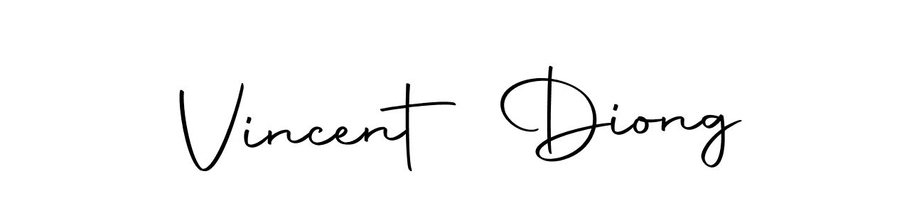 Create a beautiful signature design for name Vincent Diong. With this signature (Autography-DOLnW) fonts, you can make a handwritten signature for free. Vincent Diong signature style 10 images and pictures png