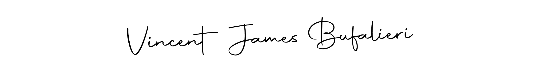 How to make Vincent James Bufalieri signature? Autography-DOLnW is a professional autograph style. Create handwritten signature for Vincent James Bufalieri name. Vincent James Bufalieri signature style 10 images and pictures png