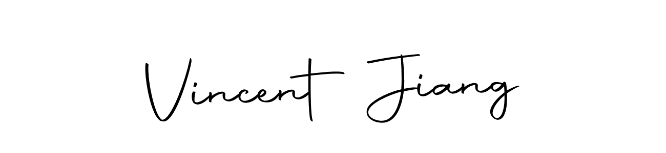 if you are searching for the best signature style for your name Vincent Jiang. so please give up your signature search. here we have designed multiple signature styles  using Autography-DOLnW. Vincent Jiang signature style 10 images and pictures png