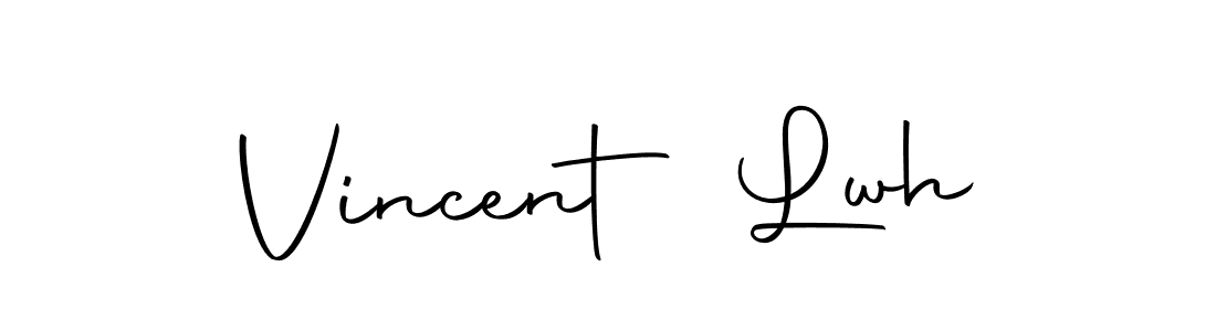 Make a beautiful signature design for name Vincent Lwh. With this signature (Autography-DOLnW) style, you can create a handwritten signature for free. Vincent Lwh signature style 10 images and pictures png