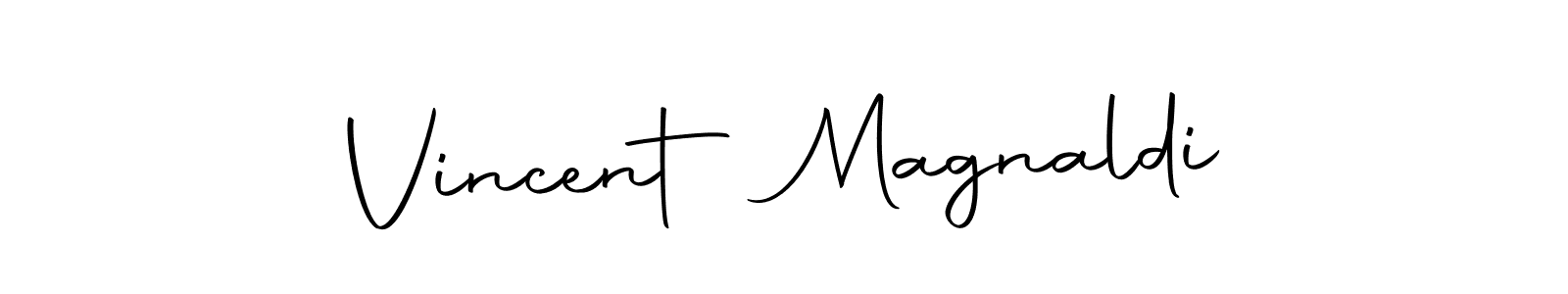 Also we have Vincent Magnaldi name is the best signature style. Create professional handwritten signature collection using Autography-DOLnW autograph style. Vincent Magnaldi signature style 10 images and pictures png