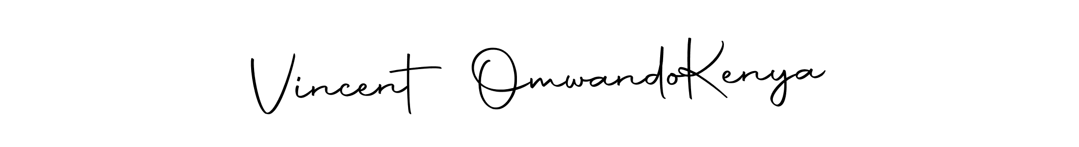 How to make Vincent Omwando  Kenya signature? Autography-DOLnW is a professional autograph style. Create handwritten signature for Vincent Omwando  Kenya name. Vincent Omwando  Kenya signature style 10 images and pictures png