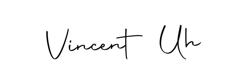 Make a beautiful signature design for name Vincent Uh. Use this online signature maker to create a handwritten signature for free. Vincent Uh signature style 10 images and pictures png