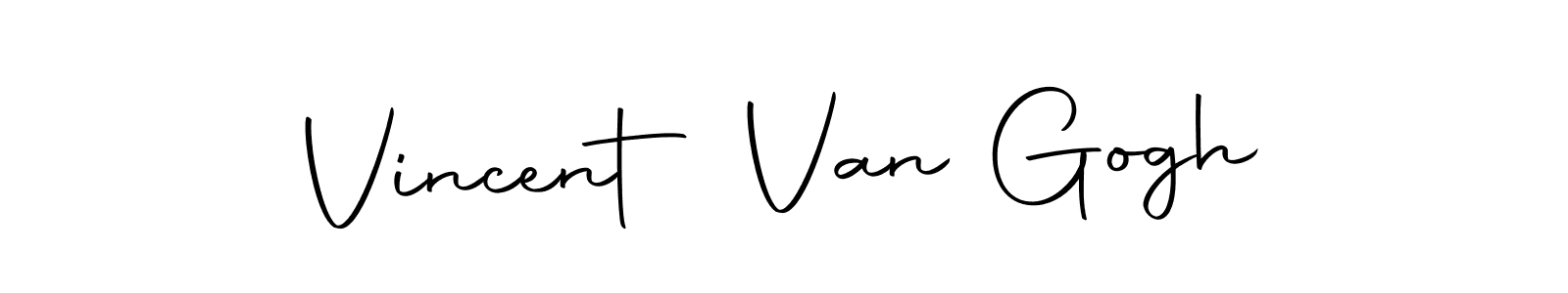 Make a beautiful signature design for name Vincent Van Gogh. With this signature (Autography-DOLnW) style, you can create a handwritten signature for free. Vincent Van Gogh signature style 10 images and pictures png