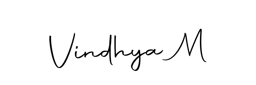 Here are the top 10 professional signature styles for the name Vindhya M. These are the best autograph styles you can use for your name. Vindhya M signature style 10 images and pictures png