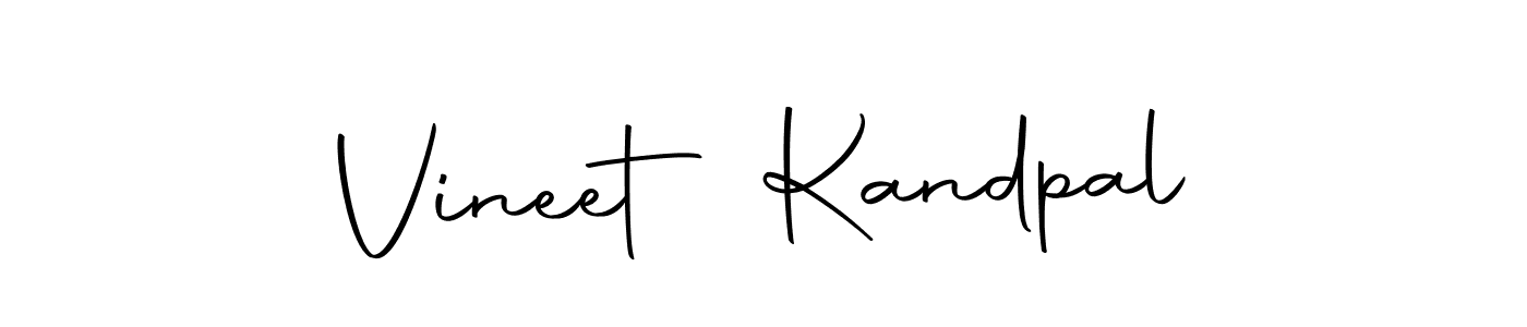 Make a short Vineet Kandpal signature style. Manage your documents anywhere anytime using Autography-DOLnW. Create and add eSignatures, submit forms, share and send files easily. Vineet Kandpal signature style 10 images and pictures png