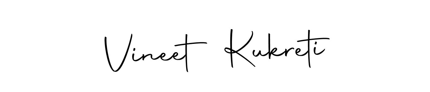 Design your own signature with our free online signature maker. With this signature software, you can create a handwritten (Autography-DOLnW) signature for name Vineet Kukreti. Vineet Kukreti signature style 10 images and pictures png