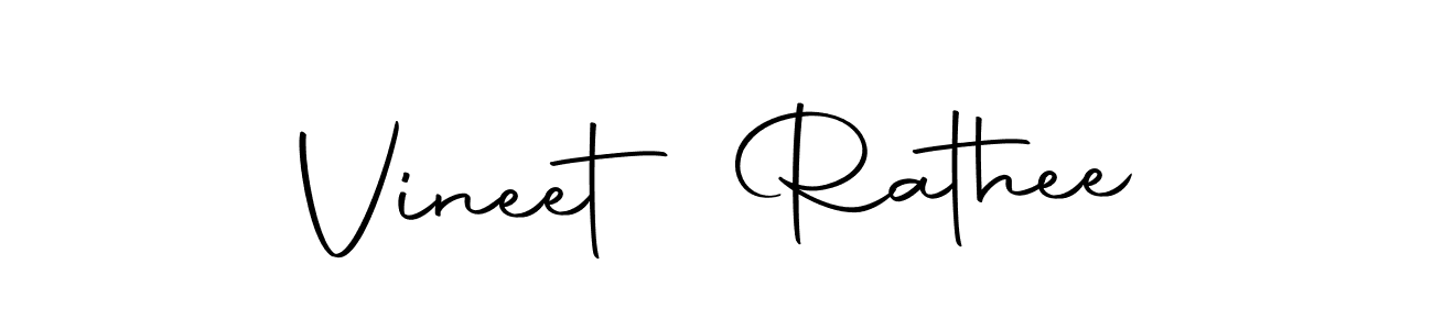 Make a short Vineet Rathee signature style. Manage your documents anywhere anytime using Autography-DOLnW. Create and add eSignatures, submit forms, share and send files easily. Vineet Rathee signature style 10 images and pictures png
