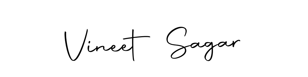Vineet Sagar stylish signature style. Best Handwritten Sign (Autography-DOLnW) for my name. Handwritten Signature Collection Ideas for my name Vineet Sagar. Vineet Sagar signature style 10 images and pictures png