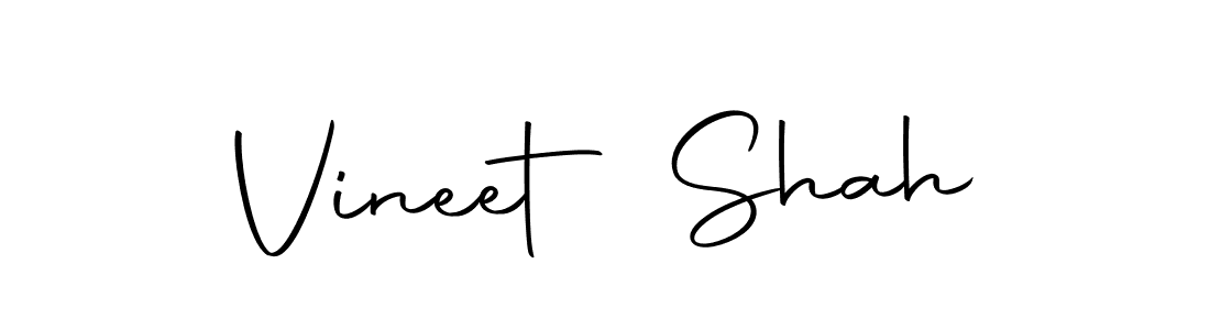 Use a signature maker to create a handwritten signature online. With this signature software, you can design (Autography-DOLnW) your own signature for name Vineet Shah. Vineet Shah signature style 10 images and pictures png