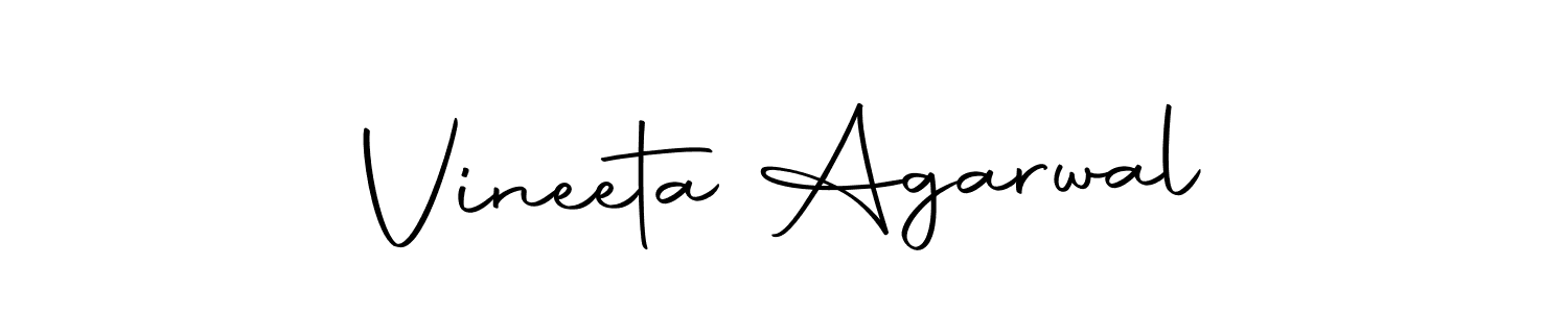 Make a short Vineeta Agarwal signature style. Manage your documents anywhere anytime using Autography-DOLnW. Create and add eSignatures, submit forms, share and send files easily. Vineeta Agarwal signature style 10 images and pictures png