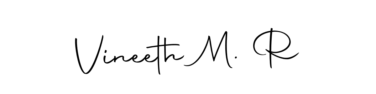 Also we have Vineeth M. R name is the best signature style. Create professional handwritten signature collection using Autography-DOLnW autograph style. Vineeth M. R signature style 10 images and pictures png