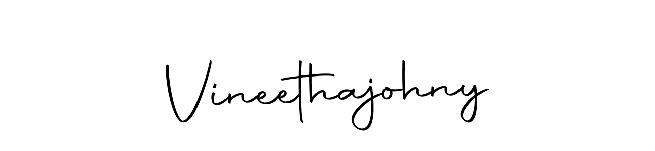 Use a signature maker to create a handwritten signature online. With this signature software, you can design (Autography-DOLnW) your own signature for name Vineethajohny. Vineethajohny signature style 10 images and pictures png