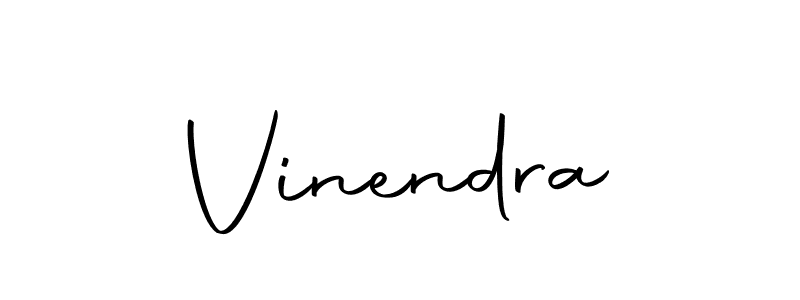 Design your own signature with our free online signature maker. With this signature software, you can create a handwritten (Autography-DOLnW) signature for name Vinendra. Vinendra signature style 10 images and pictures png