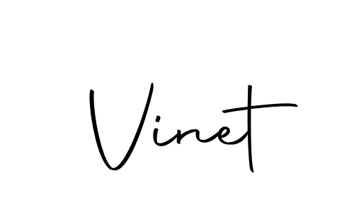 How to make Vinet name signature. Use Autography-DOLnW style for creating short signs online. This is the latest handwritten sign. Vinet signature style 10 images and pictures png