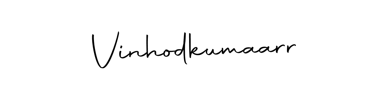 Make a beautiful signature design for name Vinhodkumaarr. Use this online signature maker to create a handwritten signature for free. Vinhodkumaarr signature style 10 images and pictures png