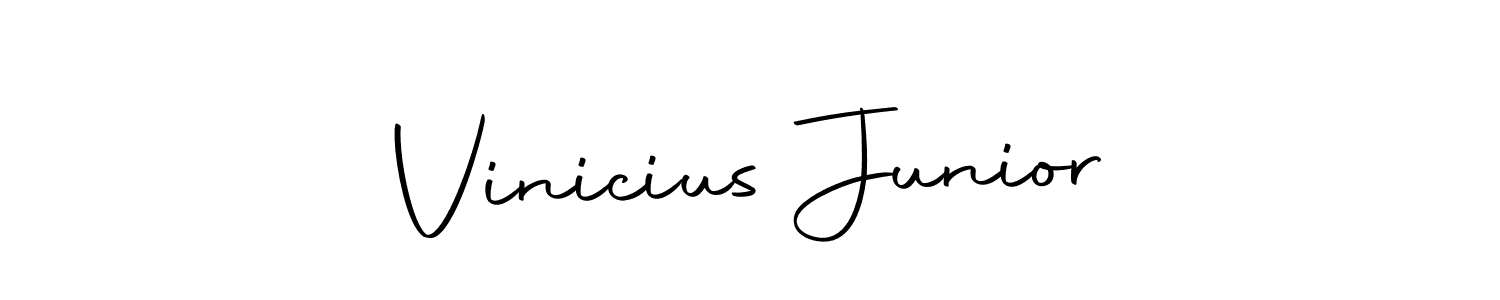 Design your own signature with our free online signature maker. With this signature software, you can create a handwritten (Autography-DOLnW) signature for name Vinicius Junior. Vinicius Junior signature style 10 images and pictures png