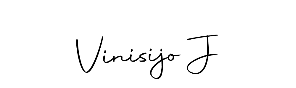 You should practise on your own different ways (Autography-DOLnW) to write your name (Vinisijo J) in signature. don't let someone else do it for you. Vinisijo J signature style 10 images and pictures png