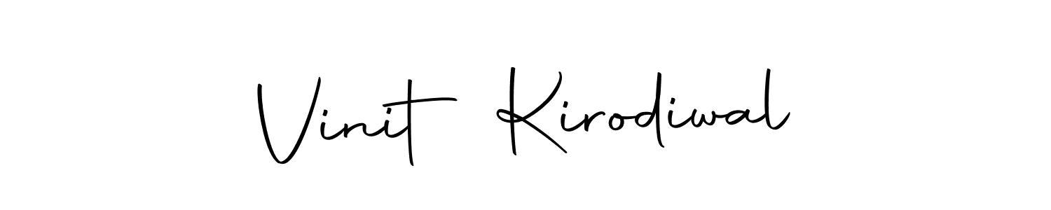 How to make Vinit Kirodiwal signature? Autography-DOLnW is a professional autograph style. Create handwritten signature for Vinit Kirodiwal name. Vinit Kirodiwal signature style 10 images and pictures png
