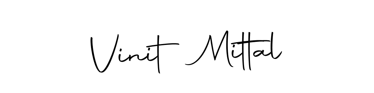 Make a beautiful signature design for name Vinit Mittal. With this signature (Autography-DOLnW) style, you can create a handwritten signature for free. Vinit Mittal signature style 10 images and pictures png