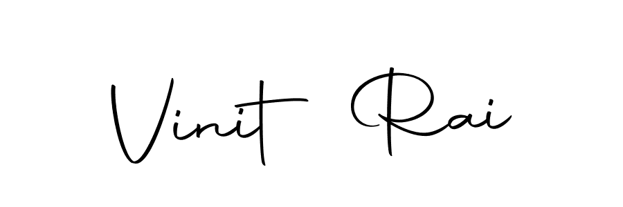 Also we have Vinit Rai name is the best signature style. Create professional handwritten signature collection using Autography-DOLnW autograph style. Vinit Rai signature style 10 images and pictures png