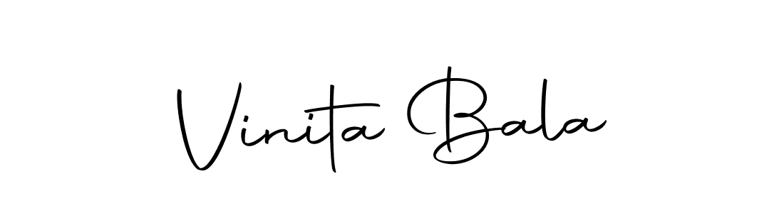 Autography-DOLnW is a professional signature style that is perfect for those who want to add a touch of class to their signature. It is also a great choice for those who want to make their signature more unique. Get Vinita Bala name to fancy signature for free. Vinita Bala signature style 10 images and pictures png