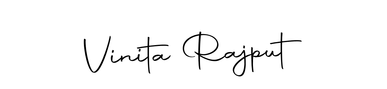 You can use this online signature creator to create a handwritten signature for the name Vinita Rajput. This is the best online autograph maker. Vinita Rajput signature style 10 images and pictures png