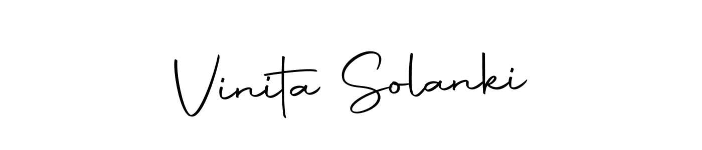 Autography-DOLnW is a professional signature style that is perfect for those who want to add a touch of class to their signature. It is also a great choice for those who want to make their signature more unique. Get Vinita Solanki name to fancy signature for free. Vinita Solanki signature style 10 images and pictures png
