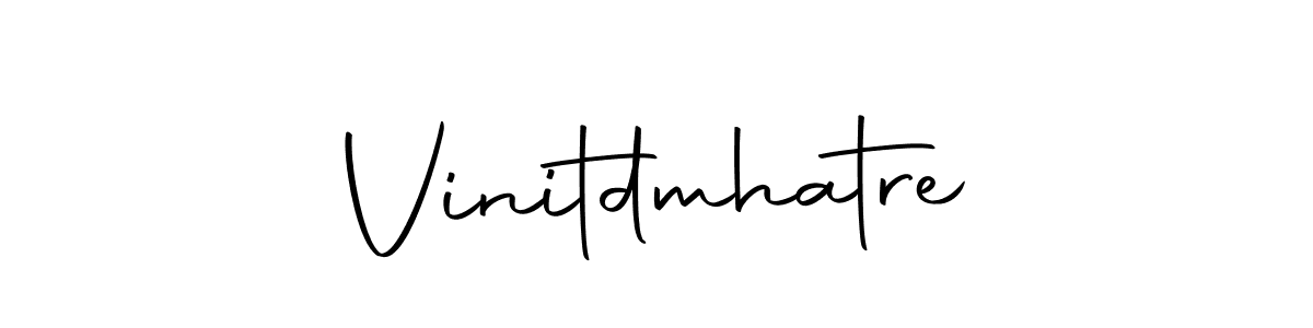 The best way (Autography-DOLnW) to make a short signature is to pick only two or three words in your name. The name Vinitdmhatre include a total of six letters. For converting this name. Vinitdmhatre signature style 10 images and pictures png