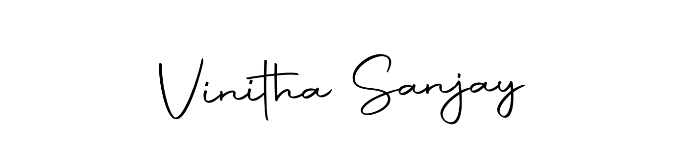 if you are searching for the best signature style for your name Vinitha Sanjay. so please give up your signature search. here we have designed multiple signature styles  using Autography-DOLnW. Vinitha Sanjay signature style 10 images and pictures png