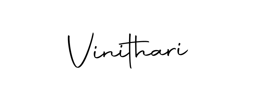 Use a signature maker to create a handwritten signature online. With this signature software, you can design (Autography-DOLnW) your own signature for name Vinithari. Vinithari signature style 10 images and pictures png