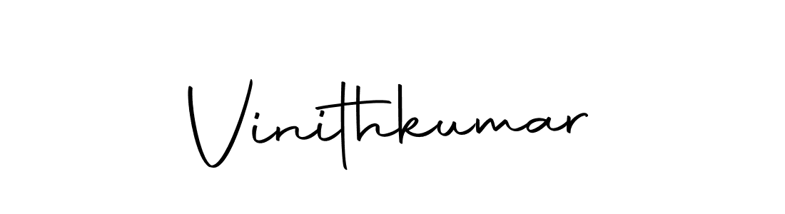 You should practise on your own different ways (Autography-DOLnW) to write your name (Vinithkumar) in signature. don't let someone else do it for you. Vinithkumar signature style 10 images and pictures png
