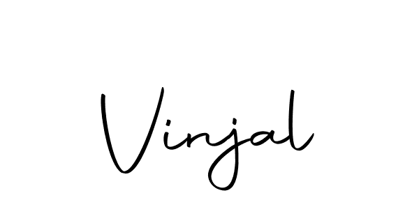 You should practise on your own different ways (Autography-DOLnW) to write your name (Vinjal) in signature. don't let someone else do it for you. Vinjal signature style 10 images and pictures png