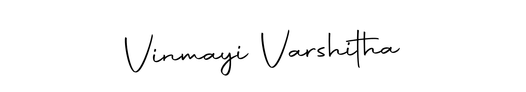 Make a short Vinmayi Varshitha signature style. Manage your documents anywhere anytime using Autography-DOLnW. Create and add eSignatures, submit forms, share and send files easily. Vinmayi Varshitha signature style 10 images and pictures png