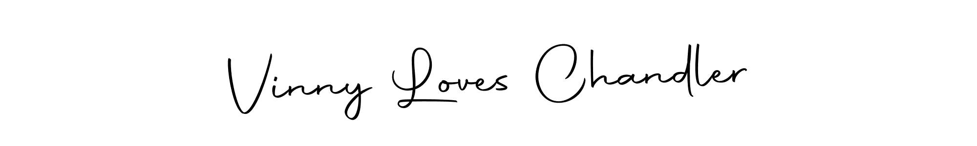 You can use this online signature creator to create a handwritten signature for the name Vinny Loves Chandler. This is the best online autograph maker. Vinny Loves Chandler signature style 10 images and pictures png