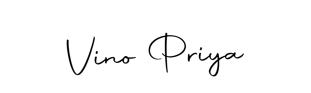 You can use this online signature creator to create a handwritten signature for the name Vino Priya. This is the best online autograph maker. Vino Priya signature style 10 images and pictures png