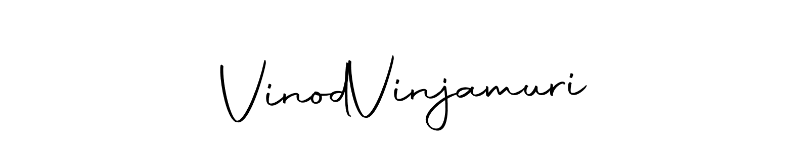 The best way (Autography-DOLnW) to make a short signature is to pick only two or three words in your name. The name Vinod  Vinjamuri include a total of six letters. For converting this name. Vinod  Vinjamuri signature style 10 images and pictures png