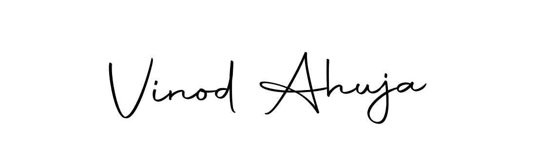 The best way (Autography-DOLnW) to make a short signature is to pick only two or three words in your name. The name Vinod Ahuja include a total of six letters. For converting this name. Vinod Ahuja signature style 10 images and pictures png
