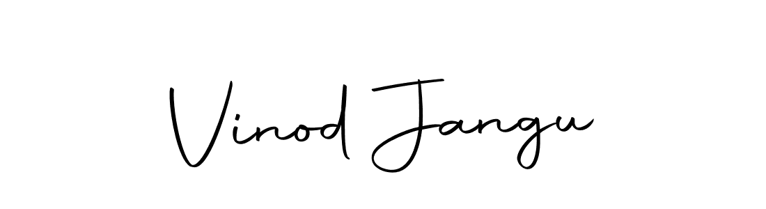 You should practise on your own different ways (Autography-DOLnW) to write your name (Vinod Jangu) in signature. don't let someone else do it for you. Vinod Jangu signature style 10 images and pictures png