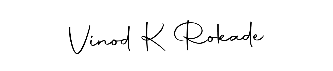 You should practise on your own different ways (Autography-DOLnW) to write your name (Vinod K Rokade) in signature. don't let someone else do it for you. Vinod K Rokade signature style 10 images and pictures png