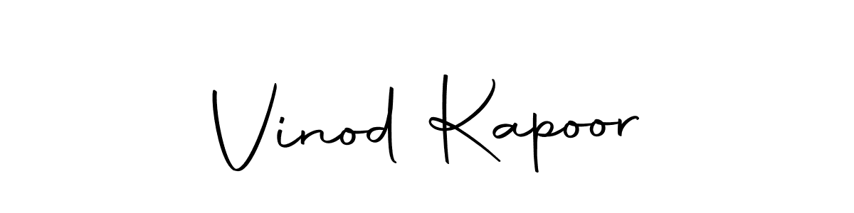 Also we have Vinod Kapoor name is the best signature style. Create professional handwritten signature collection using Autography-DOLnW autograph style. Vinod Kapoor signature style 10 images and pictures png