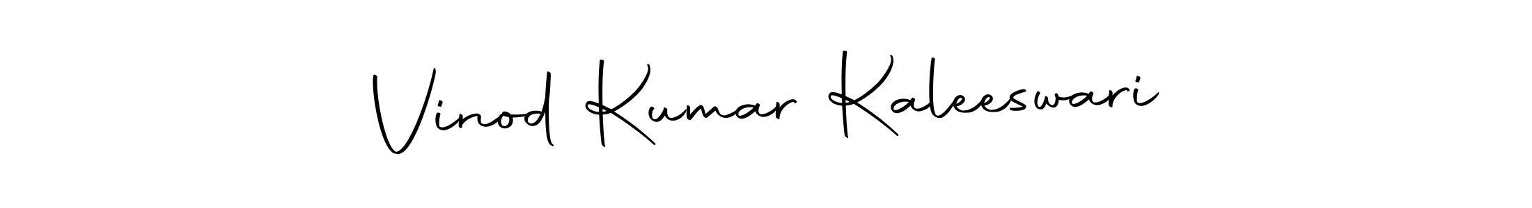 How to make Vinod Kumar Kaleeswari signature? Autography-DOLnW is a professional autograph style. Create handwritten signature for Vinod Kumar Kaleeswari name. Vinod Kumar Kaleeswari signature style 10 images and pictures png