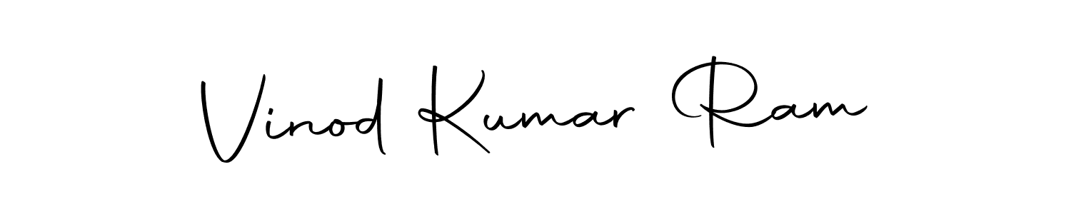 Make a short Vinod Kumar Ram signature style. Manage your documents anywhere anytime using Autography-DOLnW. Create and add eSignatures, submit forms, share and send files easily. Vinod Kumar Ram signature style 10 images and pictures png