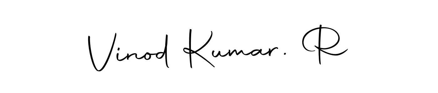 Vinod Kumar. R stylish signature style. Best Handwritten Sign (Autography-DOLnW) for my name. Handwritten Signature Collection Ideas for my name Vinod Kumar. R. Vinod Kumar. R signature style 10 images and pictures png