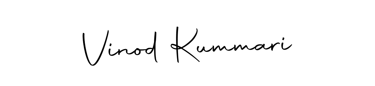 Make a short Vinod Kummari signature style. Manage your documents anywhere anytime using Autography-DOLnW. Create and add eSignatures, submit forms, share and send files easily. Vinod Kummari signature style 10 images and pictures png