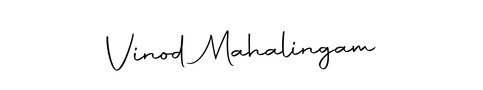 How to make Vinod Mahalingam signature? Autography-DOLnW is a professional autograph style. Create handwritten signature for Vinod Mahalingam name. Vinod Mahalingam signature style 10 images and pictures png