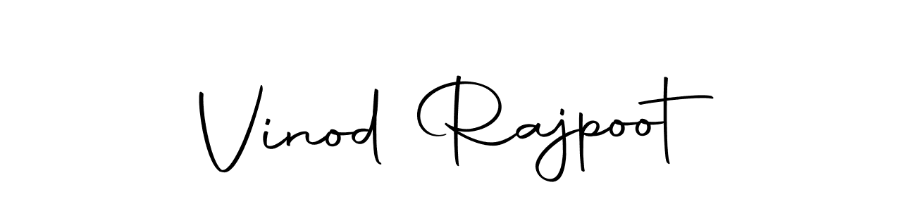 It looks lik you need a new signature style for name Vinod Rajpoot. Design unique handwritten (Autography-DOLnW) signature with our free signature maker in just a few clicks. Vinod Rajpoot signature style 10 images and pictures png