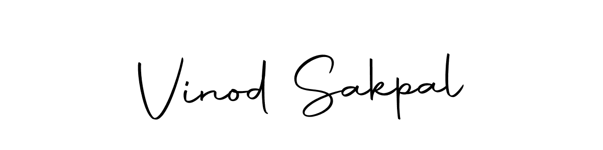 You can use this online signature creator to create a handwritten signature for the name Vinod Sakpal. This is the best online autograph maker. Vinod Sakpal signature style 10 images and pictures png