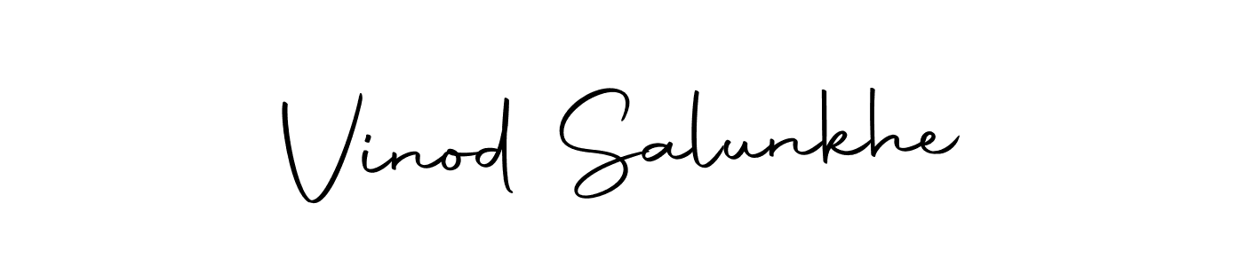 Use a signature maker to create a handwritten signature online. With this signature software, you can design (Autography-DOLnW) your own signature for name Vinod Salunkhe. Vinod Salunkhe signature style 10 images and pictures png